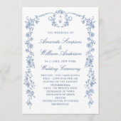 Programme Cérémonie de Mariage de la Grace Florale de Victor (Devant)