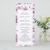 Programme Cérémonie des Mariages floraux de Magnolia Violet (Debout devant)