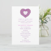 Programme Cérémonie d'histoire d'amour du coeur des tulipes (Debout devant)