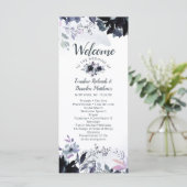 Programme Cérémonie du Mariage de l'aquarelle de la marine f (Debout devant)