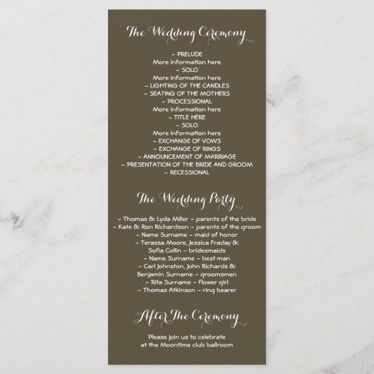 Programme Chaîne Lights Branches Arbre de la mousse Programm (Dos)