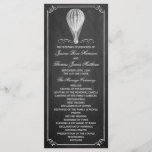 Programme Chalkboard Hot Air Balloon Collection Mariage<br><div class="desc">Le Chalkboard Hot Air Balloon Mariage Collection - Programme.</div>