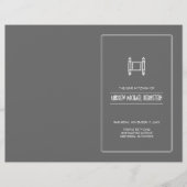 Programme Charcharbon simple Torah Bar Mitzvah (Devant)