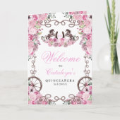 Programme Charro Quinceañera de l'Ouest rose (Devant)