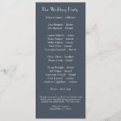 Programme Chic Abstrait géométrique Sage Marine Dusty Blue (Dos)