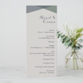 Programme Chic Abstrait géométrique Sage Marine Dusty Blue (Debout devant)