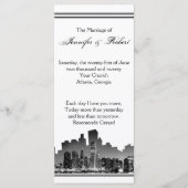 Programme Chicago Destination Wedding Program (Devant)