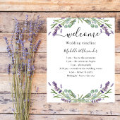 programme chronologique mariage lavender eucalyptu