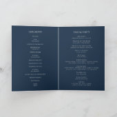 Programme Ciel nocturne céleste | Mariage plié en argent (Intérieur)