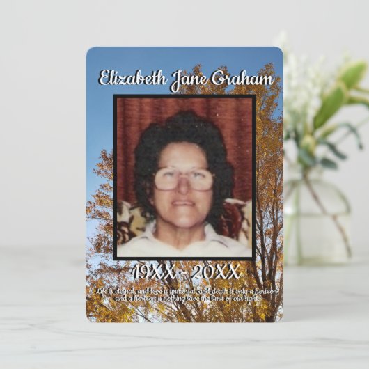 Programme Citation Golden Leaf Fall Tree Arrière - plan Fune (Debout devant)