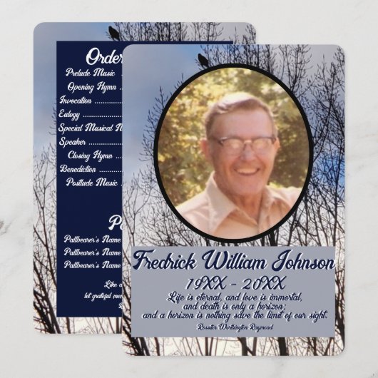 Programme Citation Photo Pine Tree Forest Arrière - plan Mem (Devant / Derrière)