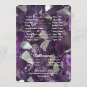 Programme Citation Photo Purple Amethyst Crystals (Dos)