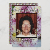 Programme Citer Photo Spider Mums Floral Arrière - plan Fune (Devant / Derrière)