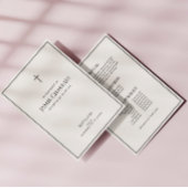 Programme Classic In Loving Memory Funeral Ordre de service