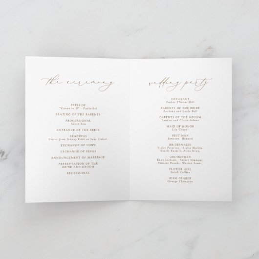 Programme Cœurs de script moderne dans le sable Mariage sur  (Intérieur)