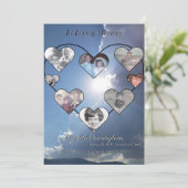 Programme Collage photo de Simple Heart sur fond de photo de (Debout devant)