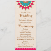 Programme Coloré Ethnic Mandala Bold & Bright Mariage (Devant)