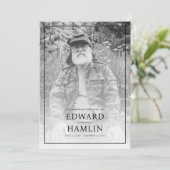 Programme commémoratif de célébration de la vie (Debout devant)