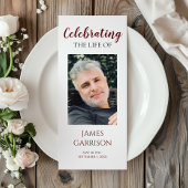 Programme commémoratif de la fête rouge moderne de