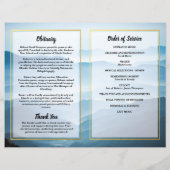 Programme commémoratif de l'ordre funéraire de ser (Dos)