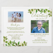 Programme commémoratif de l'ordre funéraire du ser (Devant / Derrière)