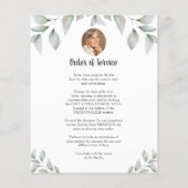 Programme commémoratif en forme de coeur (Dos)