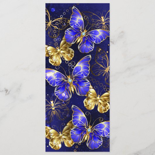 Programme Composition avec papillons Sapphire (Devant)