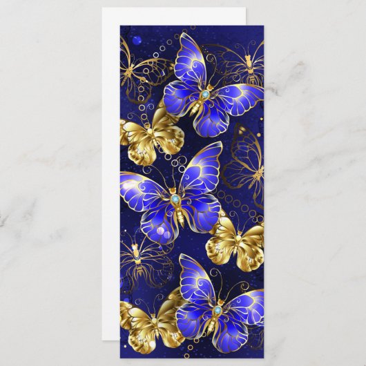 Programme Composition avec papillons Sapphire (Devant / Derrière)