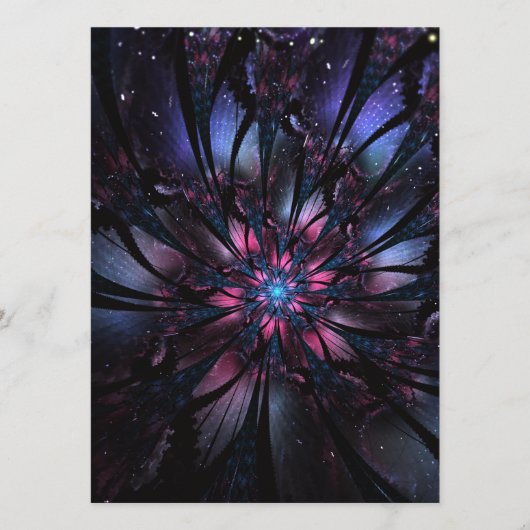 Programme Conception Abstraite des fleurs fractales. (Devant)