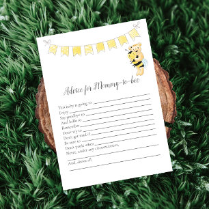 Programme Conseil Pour Maman-To-Be Game Girl Teddy Bear Card