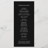 Programme Contemporain moderne noir double face mince (Dos)