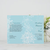 Programme Contoured Bloom Sapphire Wedding Circula (Debout devant)