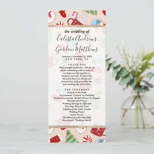 Programme Cookie Illustration Pattern (Debout devant)