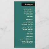 Programme Coquillage et Coeurs, Mariage plage (Dos)