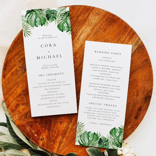 Programme CORA Tropical Beach Destination Wedding Program