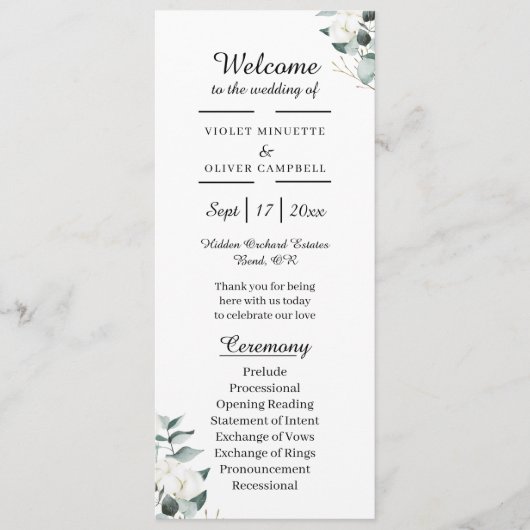 Programme Coton d'Eucalyptus | White Modern Brid'Appartement (Devant)