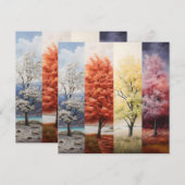 Programme Couleurs d'arbre de météo des saisons (Devant / Derrière)
