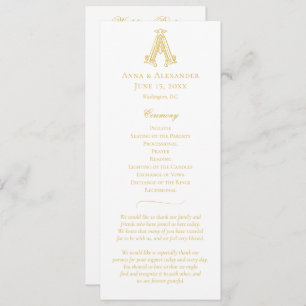 Programme COULEURS ÉDITABLES AA Monogramme AA Crest Program