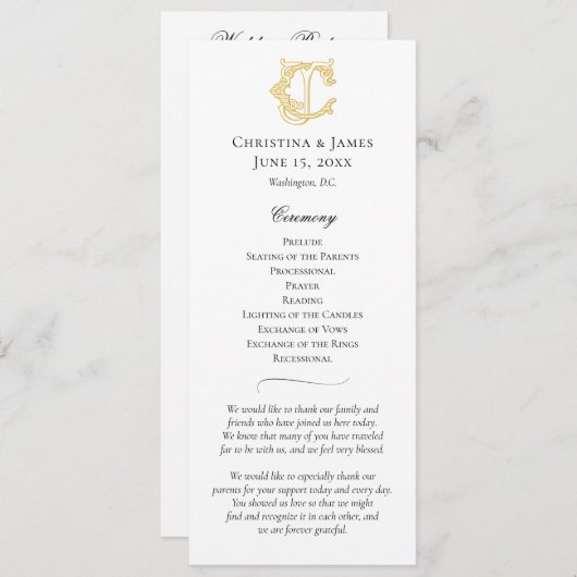 Programme COULEURS ÉDITABLES CJ Monogramme JC Monogramme (Devant / Derrière)