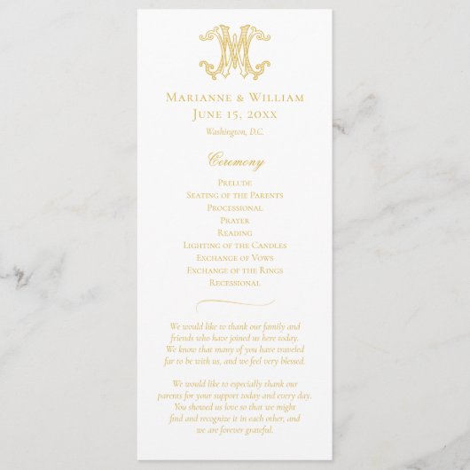 Programme COULEURS ÉDITABLES WM Monogramme MW Monogramme Pro (Devant)