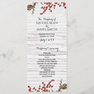 Programme Country Winter Holiday Berries & Pine Co