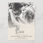 Programme Couple mariage en monochrome (Devant)