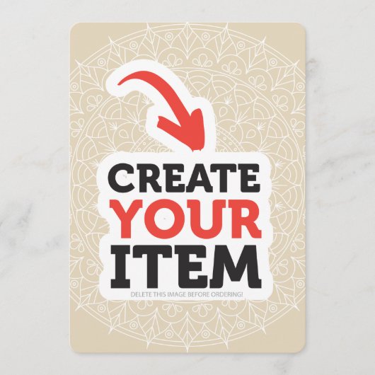 Programme CREATE-YOUR-OWN do-it-yourself Personnaliser téléc (Devant)