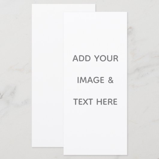 Programme Create Your Own white  (Devant / Derrière)