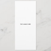 Programme Créez votre propre blanc (Devant)