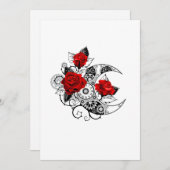 Programme Croissant mécanique avec roses rouges (Devant / Derrière)