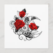 Programme Croissant mécanique avec roses rouges (Devant)