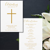 Programme Croix d'or Célébration de l'ordre de service de la