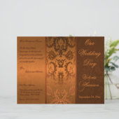 Programme Cuivre et Mariage damassé Brown (Debout devant)