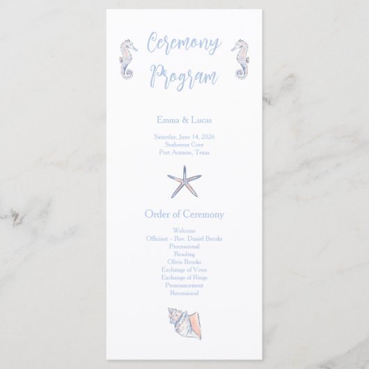 Programme cute coastal (Devant)